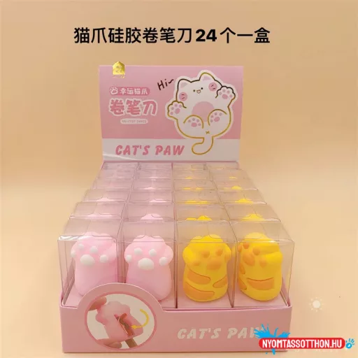 Cuki mancsos hegyező