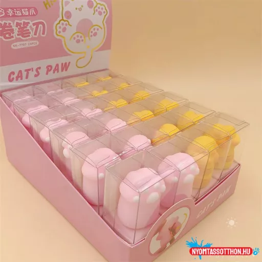 Cuki mancsos hegyező