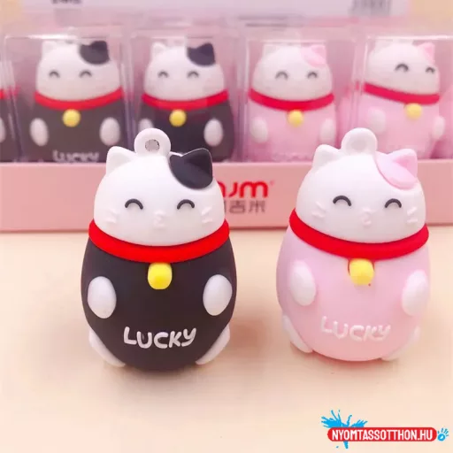 Szerencse cica hegyező