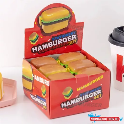 Hamburger alakú hegyező