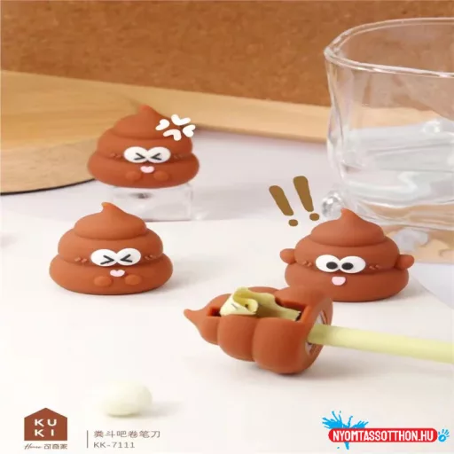 Kaki alakú hegyező