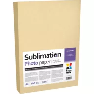   ColorWay sublimation transfer paper 100g / m, A4, 100pcs PSM100100A4