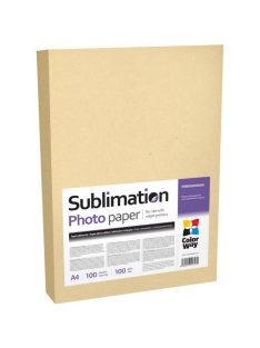   ColorWay sublimation transfer paper 100g / m, A4, 100pcs PSM100100A4