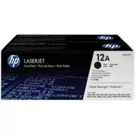 HP Q2612AD Toner Black 2x2k No.12AD / orig / (Original)