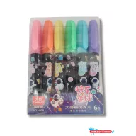   Szövegkiemelő Szett – Űr és Űrhajós Dizájn (6 darabos)