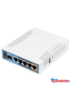   MikroTik hAP ac RB962UiGS-5HacT2HnT L4 128MB 5x GbE LAN 1x GbE SFP Dual-band Vezeték nélküli Router