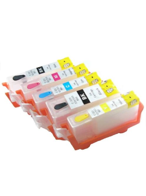 Canon CLI-521 PGI-520 Compatible Rechargeable Ink Cartridge (Without Ink)