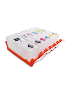   Canon CLI-571 / PGI-570 Rechargeable Cartridge Set 6 Color (Without Ink)