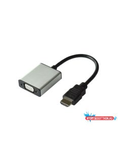 VALUE HDMI M-VGA 15F Audio adapter 15cm