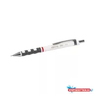 Nyomósírón 0,5mm, fehér test, Rotring Tikky