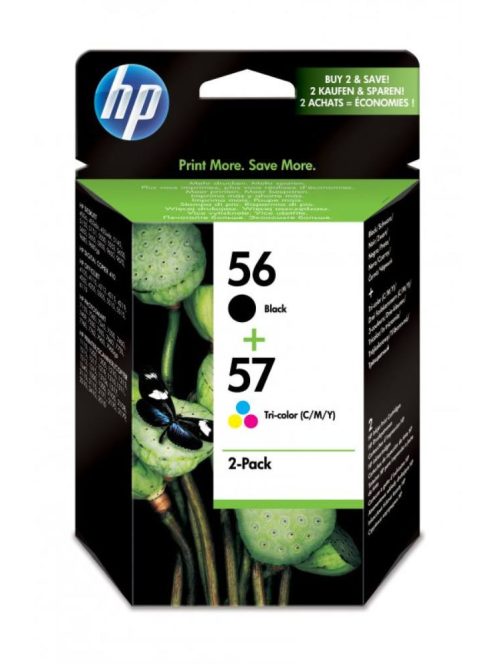 HP SA342AE cartridge Bk + Tri Col.No.56 / 57 / o /