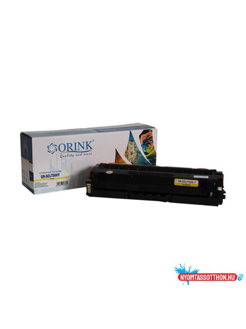 Samsung CLP680 toner yellow ORINK 3,5K (utángyártott)