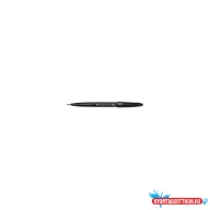   Ecsettoll, kalligrafikus hajlékony hegyû, Pentel SES15C-A fekete