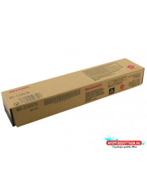 Sharp MXC38GTB toner Bk. (Eredeti)