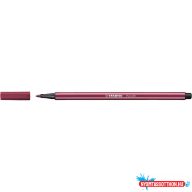 Rostirón, filctoll 1mm, M STABILO Pen 68 bordó