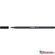 Rostirón, filctoll 1mm, M STABILO Pen 68 fekete