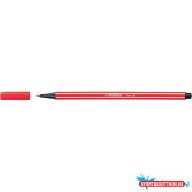 Rostirón, filctoll 1mm, M STABILO Pen 68 kármin piros