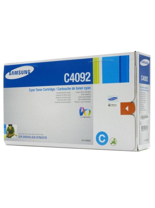 Samsung CLP 310 Cyan Toner CLT-C4092S / ELS (SU005A) (Original)