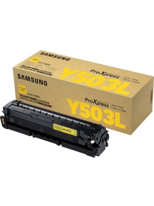 Samsung SLC3010 / 3060 Yellow Toner CLT-Y503L / ELS (SU491A) (Original)