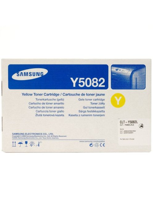 Samsung CLP 620 / 670B Yellow Toner 4K CLT-Y5082L / ELS (SU532A) (Original)