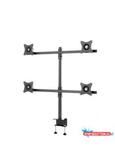 Desktop Mount for Four 19-27" Screens