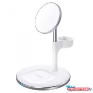   Choetech 15W (3-1ben, Wireless mobil, mágneses gyorstöltő), töltő