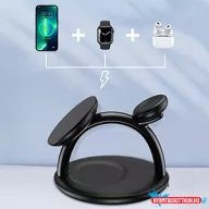 Choetech 3 in 1 Mágneses Wireless Töltő