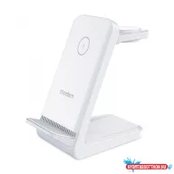 Choetech 3-1ben (Mágneses Wireless,fehér), töltő
