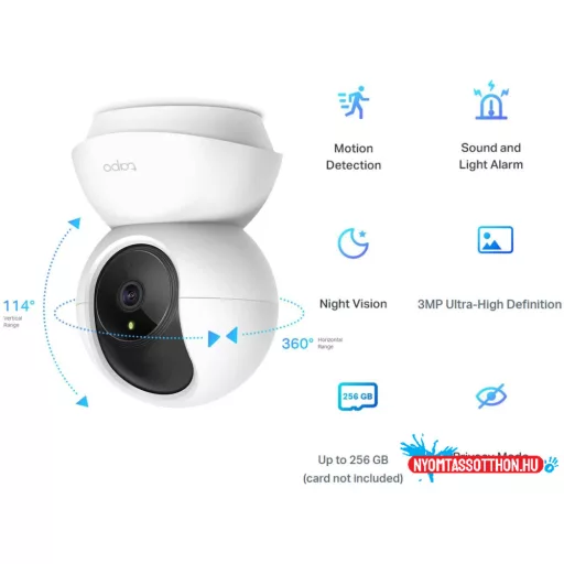 TP-LINK Tapo C210 Pan/Tilt Home Security WiFi Camera