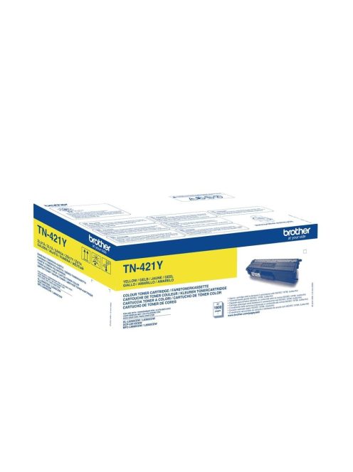 Brother TN421 Toner Yellow 1.800 oldal (Eredeti)