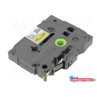   Utángyártott BROTHER TZe611 szalagkazetta 6mm x 8m sárga alapon fekete felirat