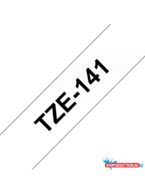Brother TZe-S141 18 mm széles 8 m hosszú szalagkazetta