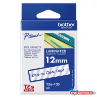 Brother TZe-133 12 mm széles 8 m hosszú szalagkazetta