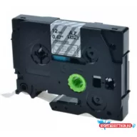   Utángyártott BROTHER TZe135 szalagkazetta 12mm x8m átlátszó alapon fehér felirat