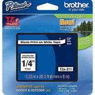 Brother TZe211 Tape Cartridge (Original) Ptouch
