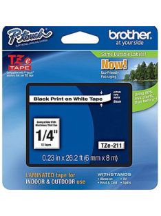 Brother TZe211 Tape Cartridge (Original) Ptouch