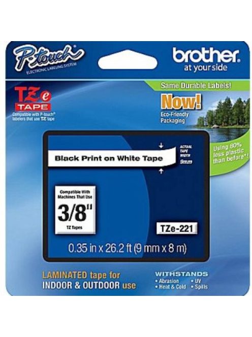Brother TZe221 Tape Cartridge (Original) Ptouch