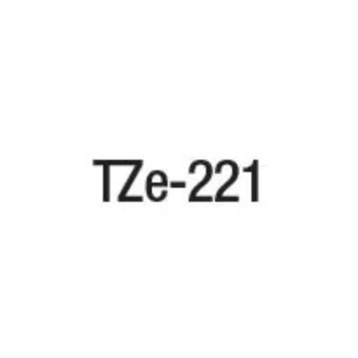 Brother TZe221 Tape Cartridge (Original) Ptouch