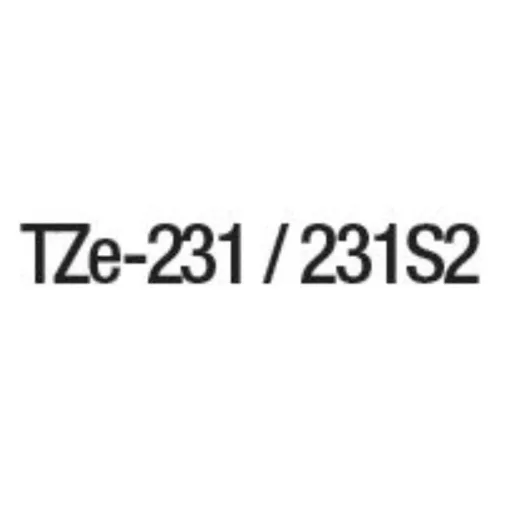 Brother TZe231 Tape Cartridge (Original) Ptouch