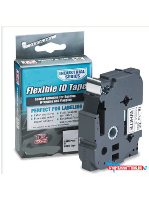 Utángyártott BROTHER TZe521 szalagkazetta 9 mm x 8m kék alapon fekete felirat IK