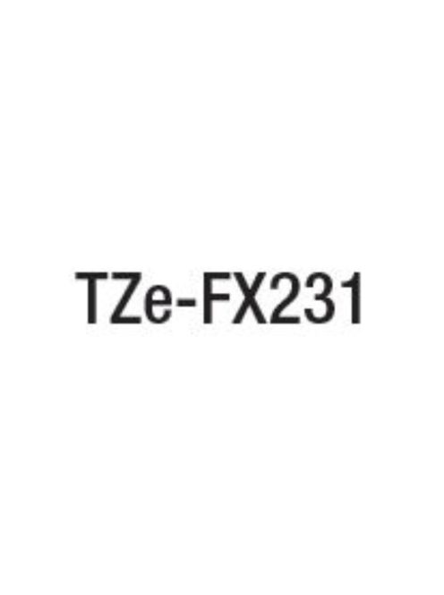 Brother TZeFX231 Tape Cartridge (Original) Ptouch