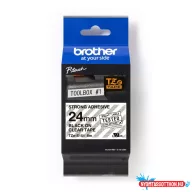 Brother TZe-S151 24 mm széles 8 m hosszú szalagkazetta