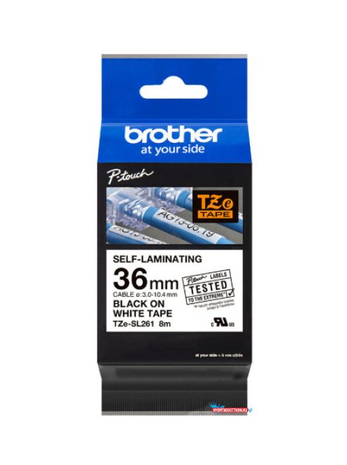 Brother TZE-SL261 36mm széles, 8m hosszú szalagkazetta