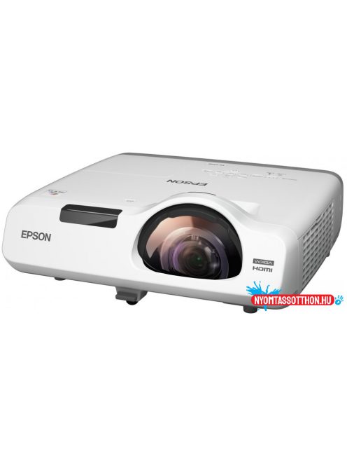 Epson EB-535W 3LCD / 3400lumen / LAN / WXGA ST (közeli) oktatási projektor