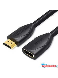   Vention HDMI/M -> HDMI/F (hosszabbító, fekete), 5m, kábel