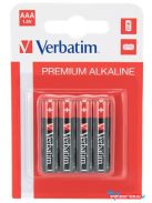 Elem, AAA mikro, 4 db, VERBATIM "Premium"