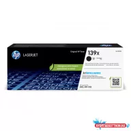 HP W1390X Toner Black 4.000 oldal kapacitás No.139X
