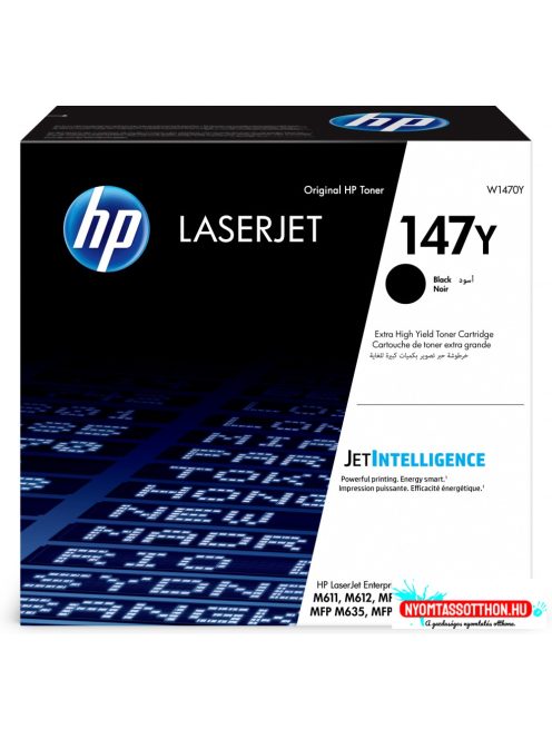 HP W1470Y Toner Black 42.000 oldal No.147Y (Eredeti)