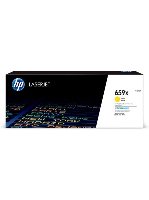 HP W2012X Toner Yellow 29.000 oldal No.659X (Eredeti)