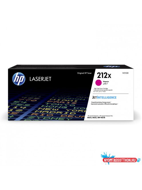 HP W2123X Toner Magenta 10.000 oldal kapacitás No.212X